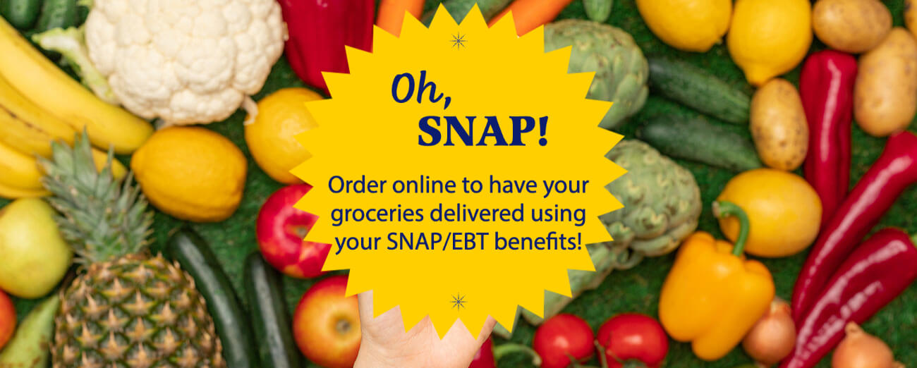SNAP/EBT now accepted online